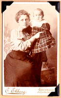 Grandma Sampson(baby) and Grandma (~1896)